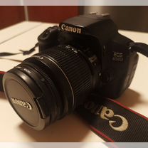 Зеркальный фотоаппарат canon 650d