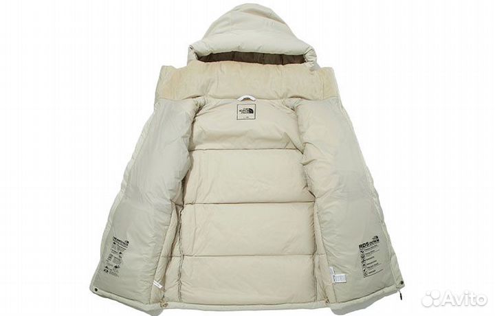 THE north face Challenge Down Jackets Unisex Off White (L)(66)