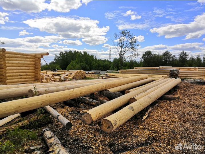 Срубы домов и бань