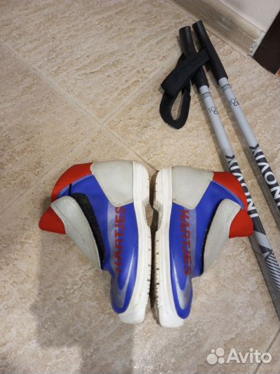 Беговые лыжи 150 с ботинками