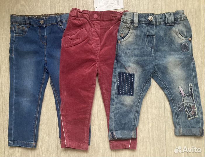 Брюки джинсы Next PlayToday для девочки