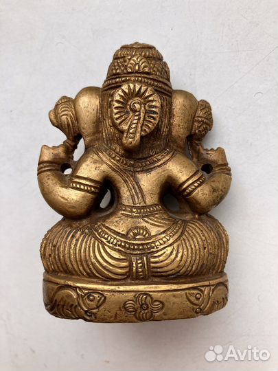 Ганеша, бронзовая статуэтка