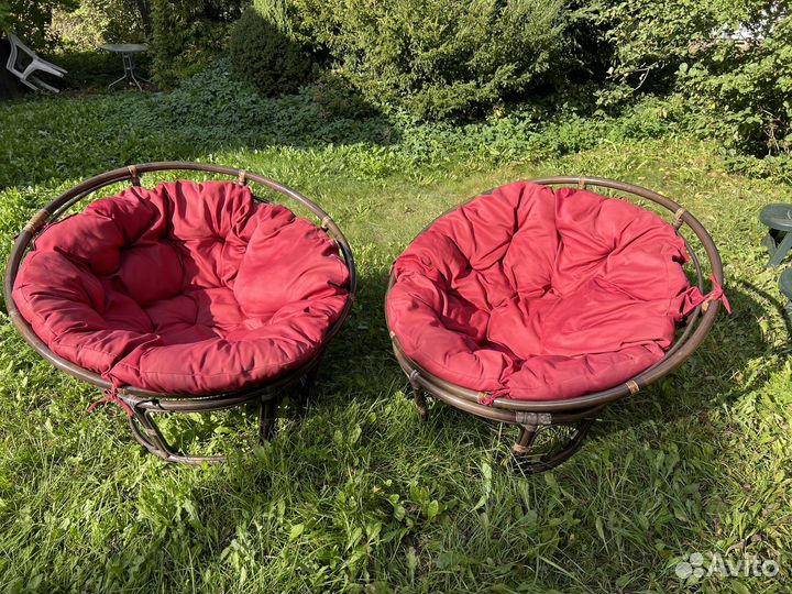 Кресла из натурального ротанга