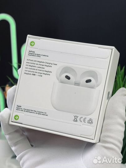 Наушники AirPods 3 топ2024