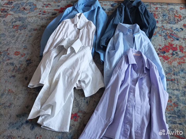Рубашки на мальчика пакетом