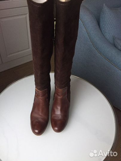 Сапоги замшевые Altariva Италия 37 раз