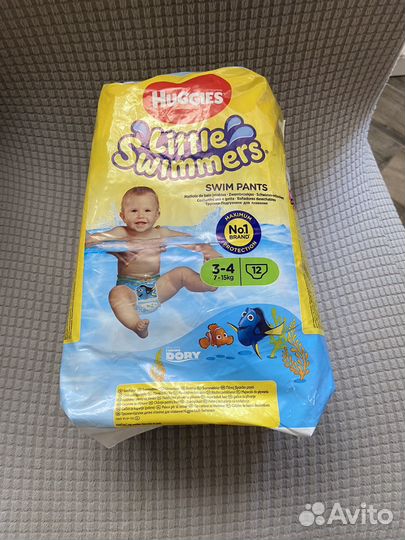 Подгузники для плавания Huggies
