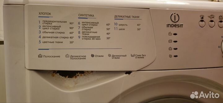 Стиральная машина бу indesit