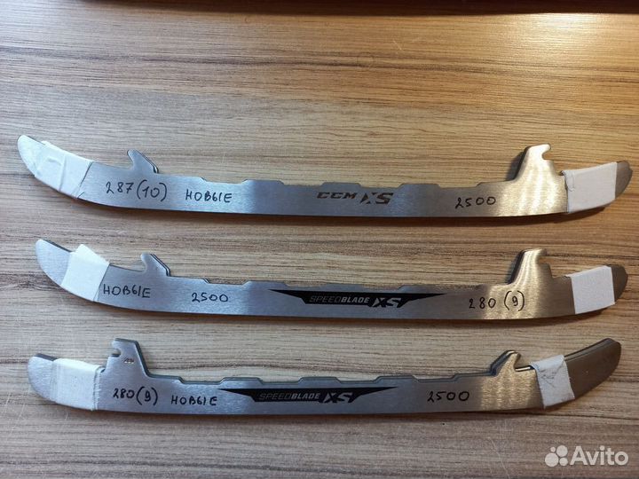 Лезвия для хоккейных коньков graf, ссм, Bauer