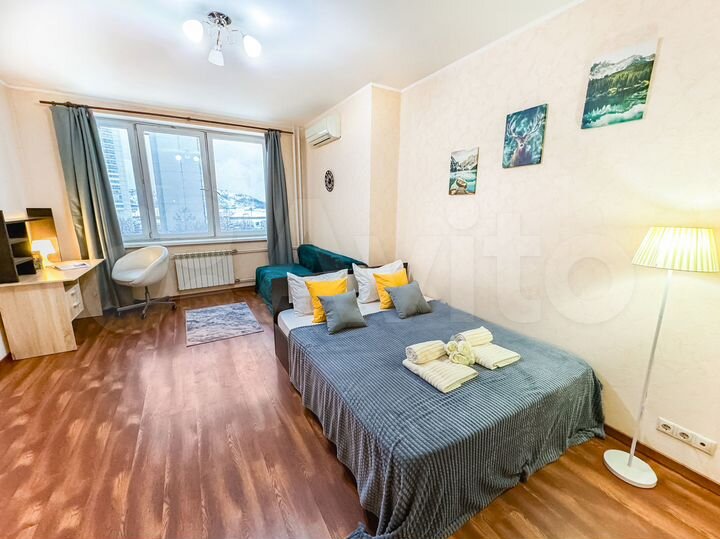 1-к. квартира, 45 м², 3/25 эт.
