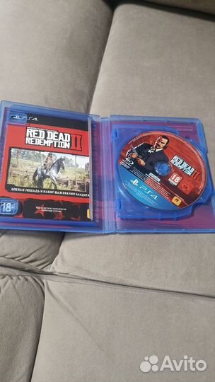 RDR 2 ps4 диск