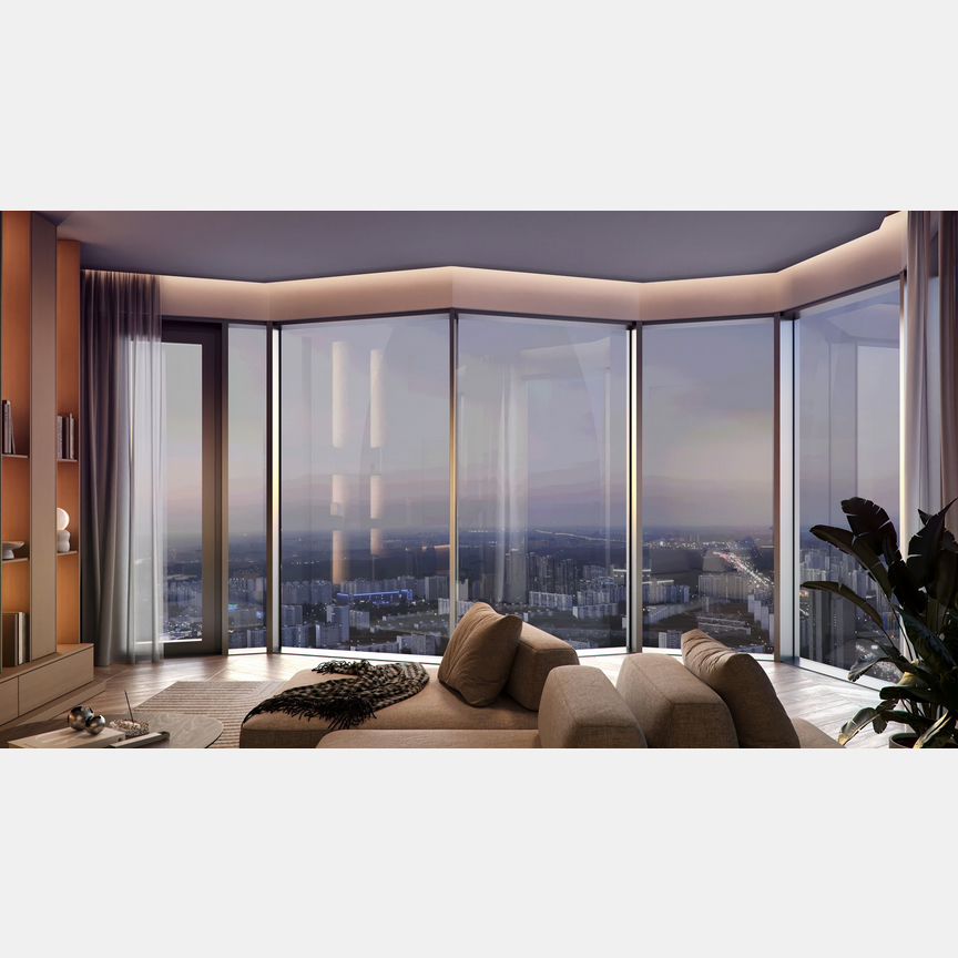 3-к. квартира, 86,3 м², 3/56 эт.