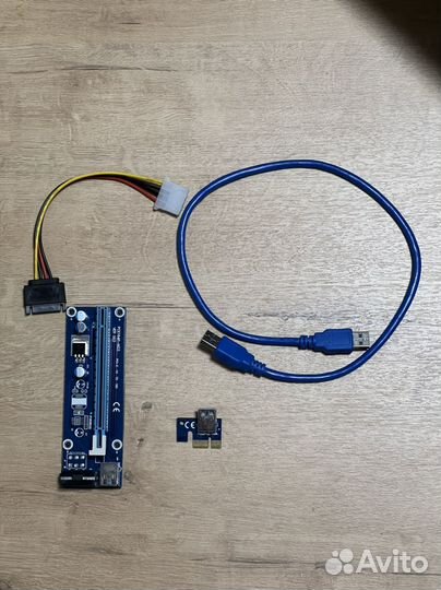 Райзер pci-e molex (4pin)