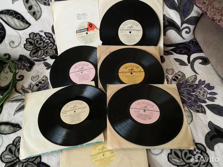 Пластинки 50-х 60-х годов