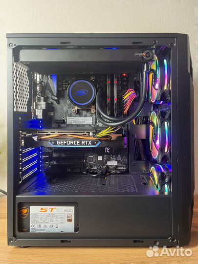 Игровой пк ryzen 7 3700x RTX 2060super 32gb