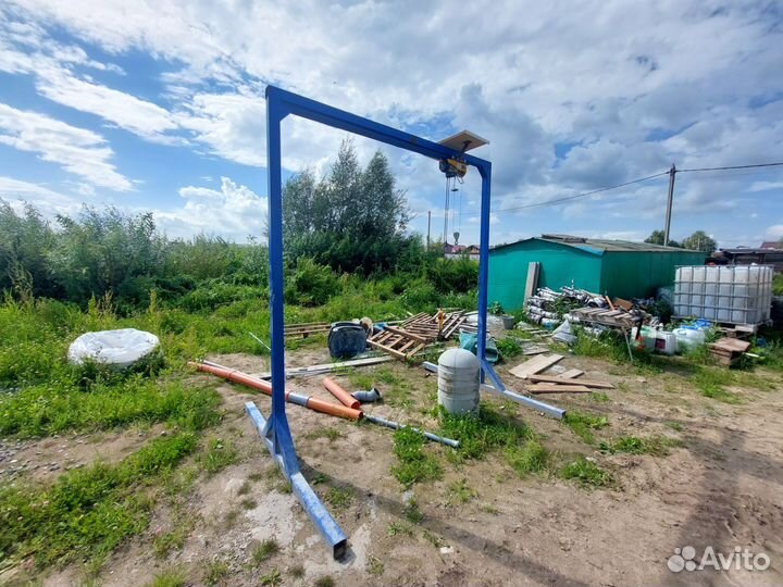 Кран козловой (мини кран)