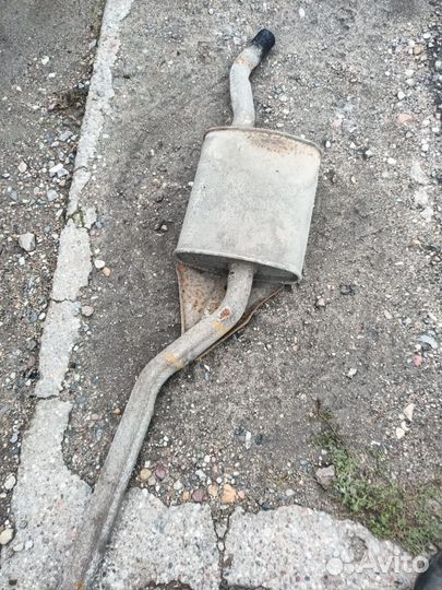 Мерседес w123 глушитель