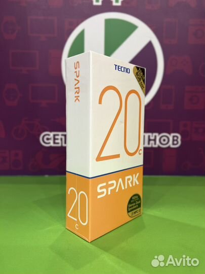 TECNO Spark 20с, 4/128 ГБ