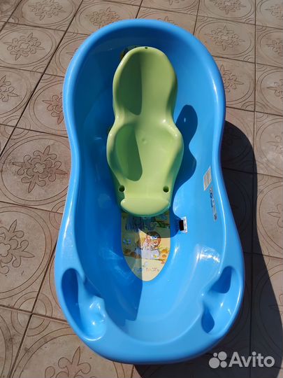 Ванночка для купания с термометром