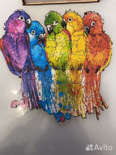 Деревянные пазлы для детей и взрослых