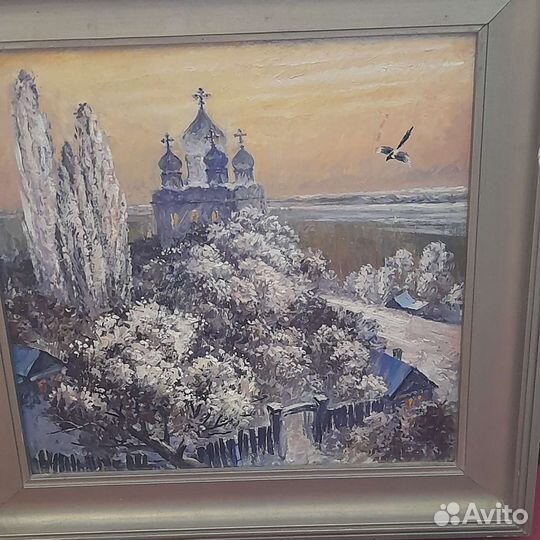 Картина маслом на холсте Заслуженного художника