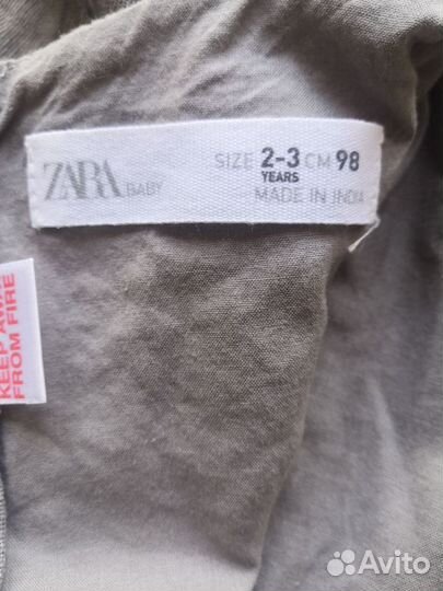 Платье Zara оригинал 92 98