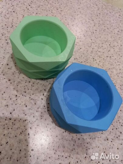 Кашпо из бетона