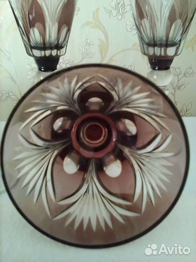 Фужеры винтаж ссср, блюдо, кастрюля 5л и др