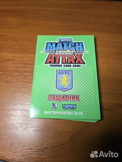 Topps Match Attax, футбольные карточки