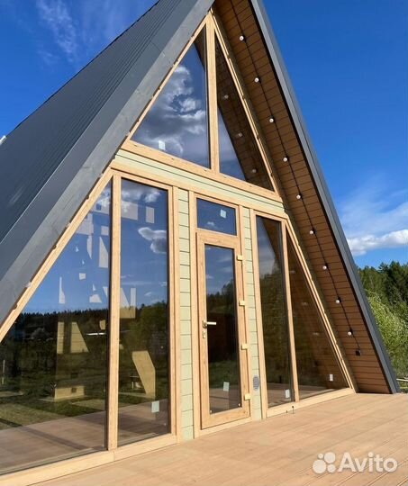 Дом А-Фрейм 6*6