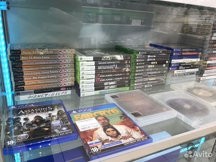 Купить обменять диски на PS3 PS4 Xbox 360 One