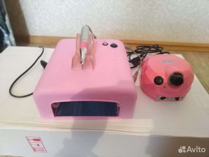 Аппарат для маникюра и лампа