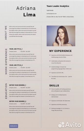 Профессиональное составление резюме