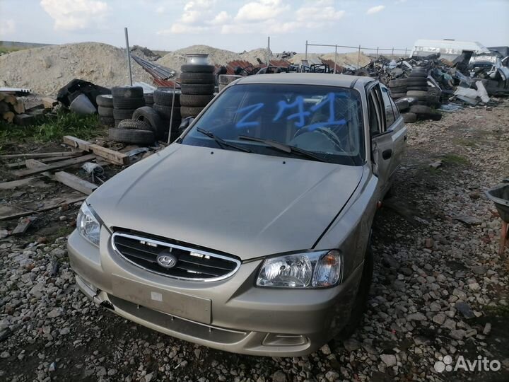 Hyundai accent 1.5л 102лс G4eс в разбор