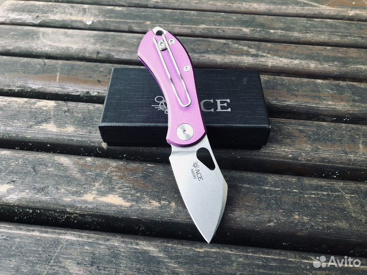 Нож GiantMouse Ace Riv violet