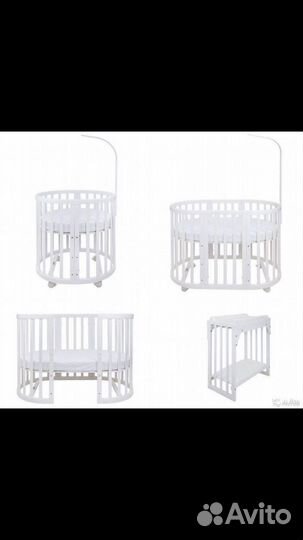 Детская кроватка Ellipsbed