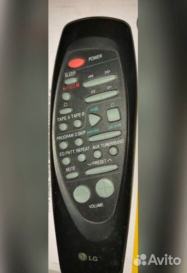 Пульт для музыкального центра LG