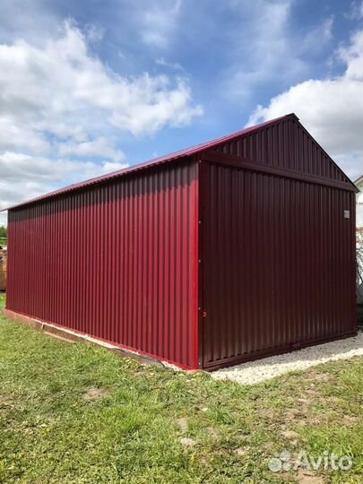 Гараж металлический разборный
