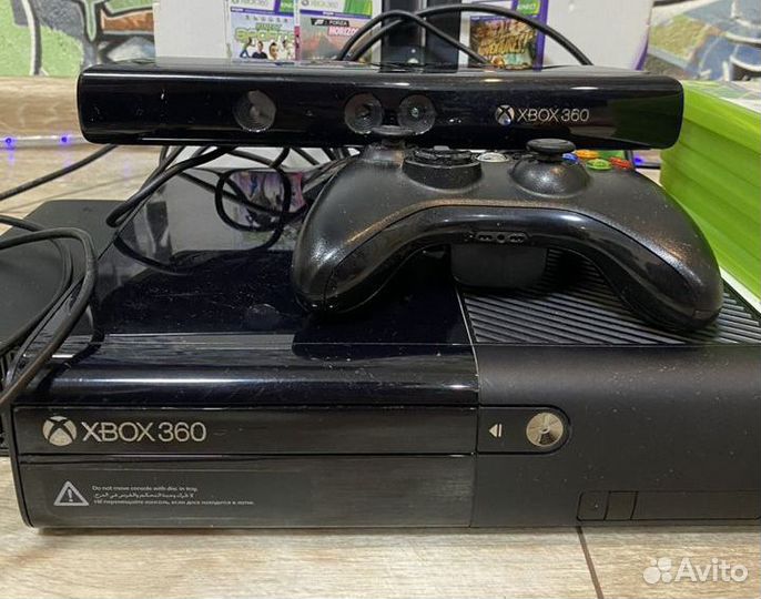 Xbox 360 500gb + Kinect+ 7 игр