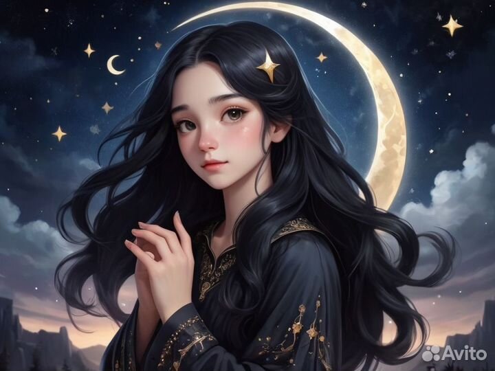 Иллюстрация и фотография с нейросетью