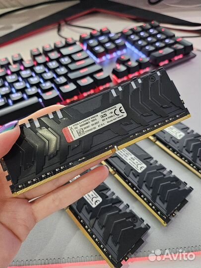 Оперативка 84 DDR4 Kingston HyperX