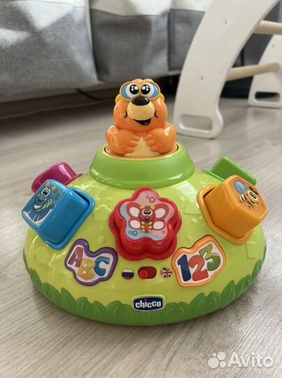 Развивающие игрушки chicco, fisher price