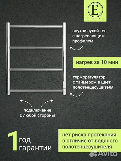 Электрический полотенцесушитель