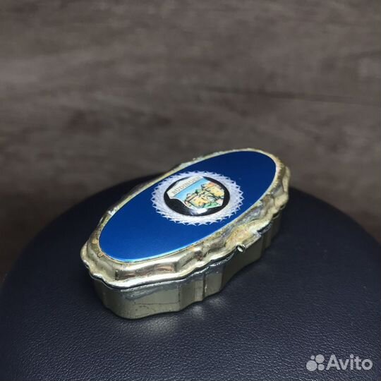Немецкая Винтажная Мини Шкатулка Бюдинген фрг