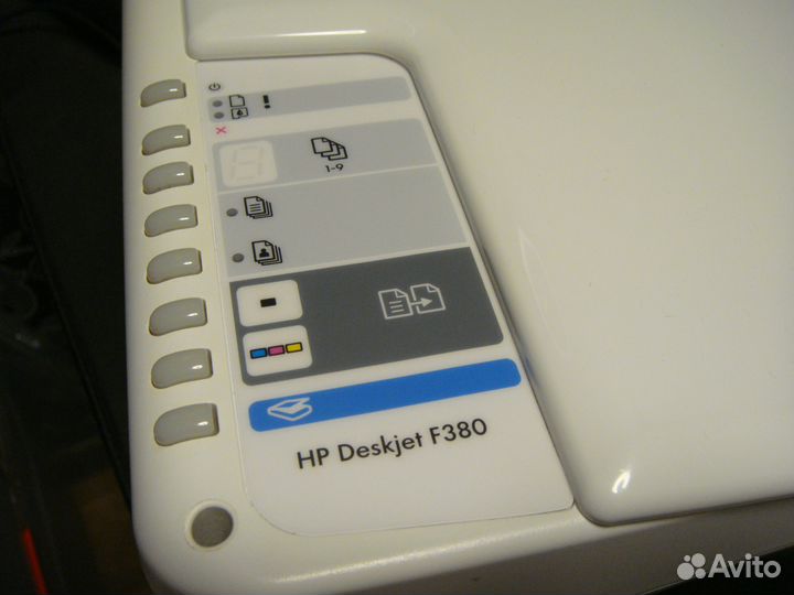 Цветной мфу струйный HP Deskjet F380