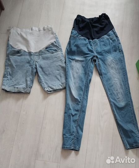 Шорты и джинсы для беременных 42-44