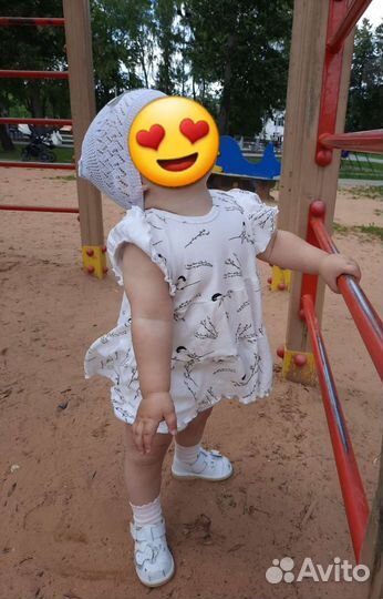 Платье для девочки размер 80-86
