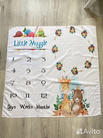 Плед для фотосессии новорожденного