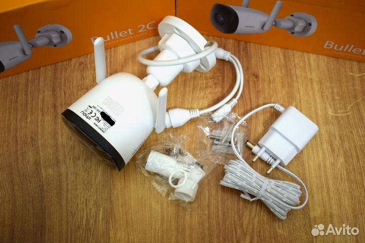 Уличная ip камера 4мп Wi-fi imou Bullet 2C