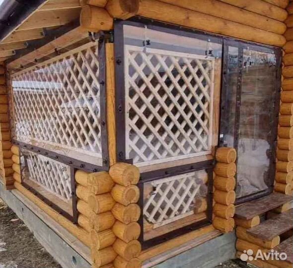 Мягкие окна для веранд и террас